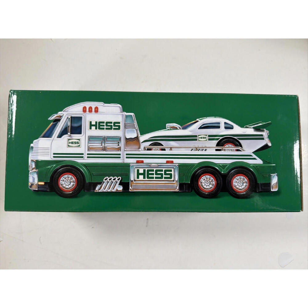 Hess 2016 Toy Truck and Dragster BRAND NEW IN BOX Has Lights And Sounds